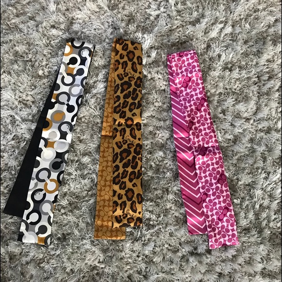 Beautiful silk Coach headbands - Picture 1 of 8